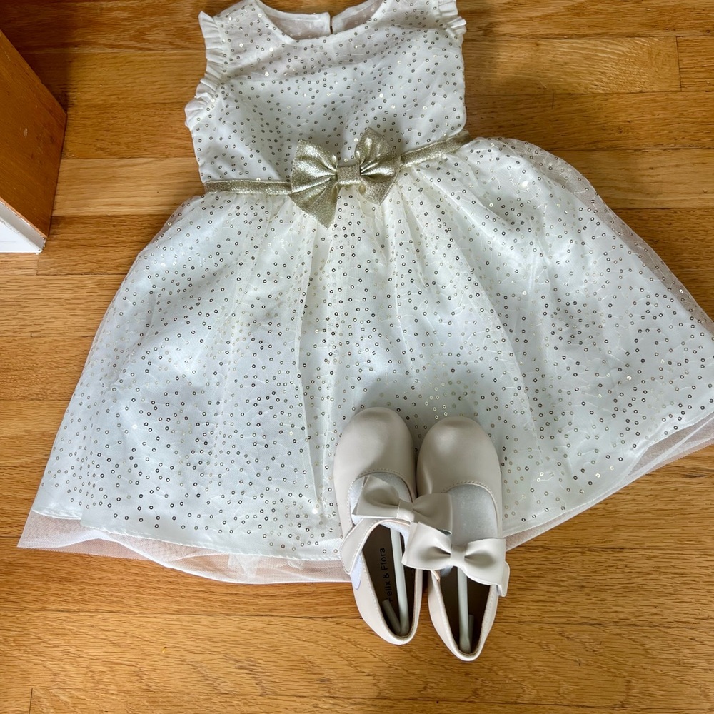 Jona Michelle White Formal Dress